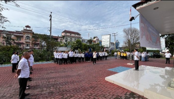 Kantor Pertanahan Kabupaten Simalungun Gelar Apel untuk Meningkatkan Kedisiplinan dan Produktivitas