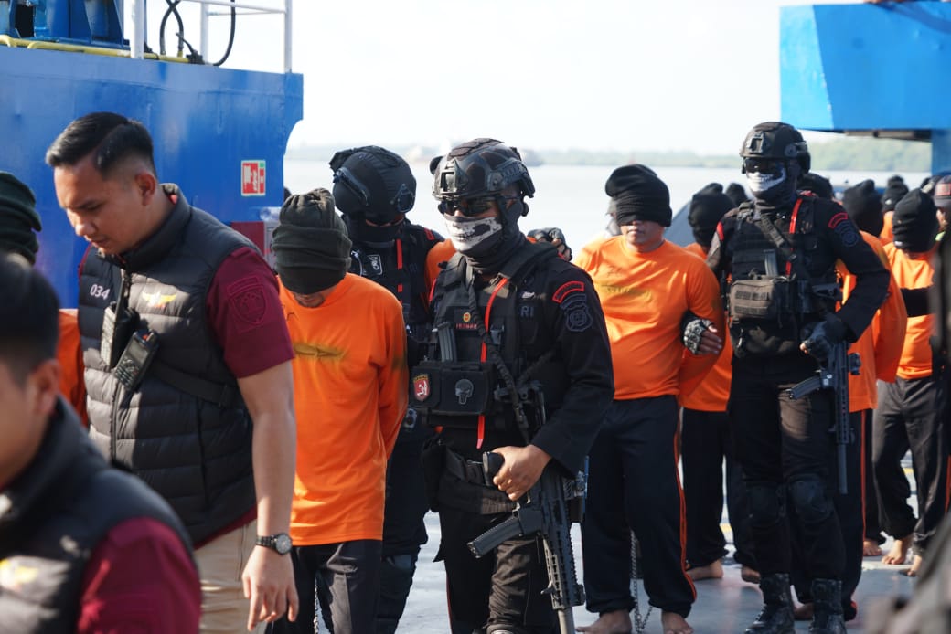 Napi di Sumut Dipindahkan ke Nusakambangan