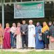 Cawagubsu Hasan Basri Sagala foto bersama dengan Pengasuh Pondok Pesantren (Ponpes) Darul Hikmah Tuan Syekh Karimuddin Al-Kholidy