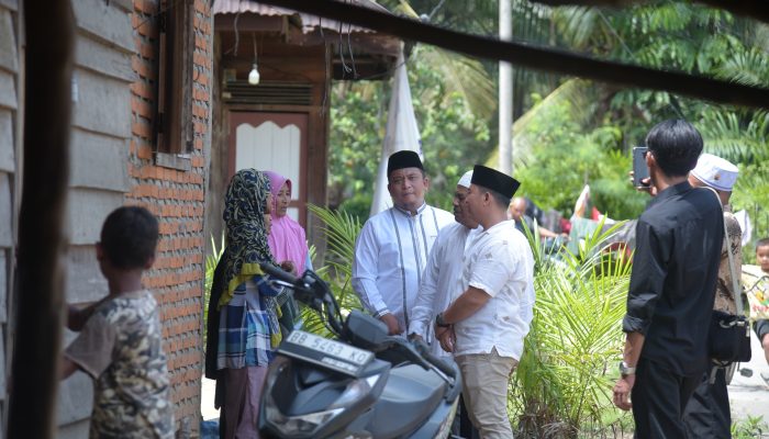 Warga Sabahotang Keluhkan Infrastruktur, Putra Mahkota Berkomitmen Lakukan Perbaikan Jalan dan Irigasi