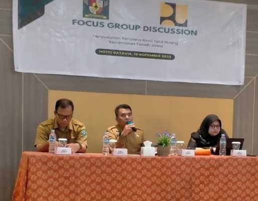 Kantor Pertanahan Simalungun Berperan Aktif dalam FGD RDTR Kawasan Perkotaan Tanah Jawa