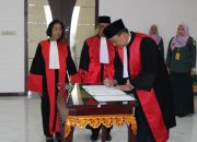 Waket PN Medan Agus Walujo Tjahjono Resmi Jabat Ketua PN Palembang Kelas IA Khusus