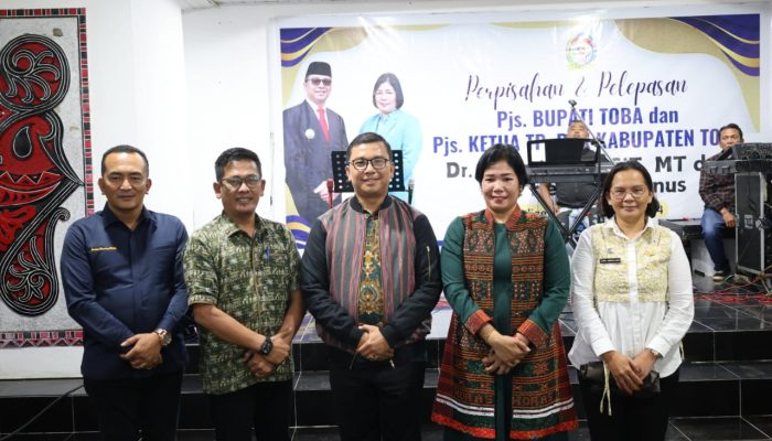 Pjs Bupati Toba Dr. Agustinus Panjaitan Pamit, Dilepas dengan Harapan dan Apresiasi