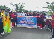 Koordinator Wilayah V Dinas Pendidikan Madina Gelar Jalan Santai Sambut Hari Guru ke-79