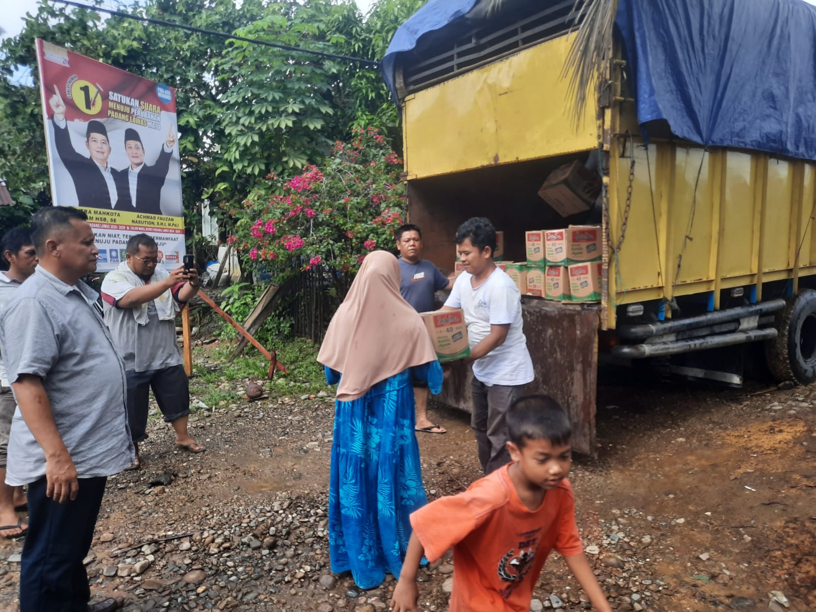 Salurkan Bantuan