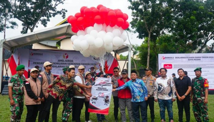 Masa Tenang, Bawaslu Medan Patroli Pengawasan