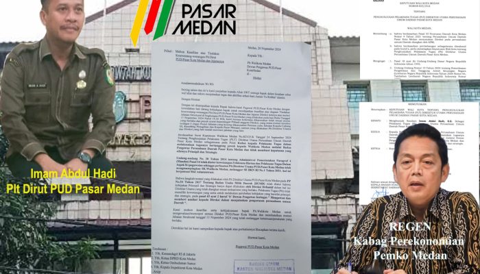 Pegawai PUD Pasar Medan Lapor ke Walikota dan Ombudsman Sumut, Soroti Dugaan Mutasi Sewenang-wenang