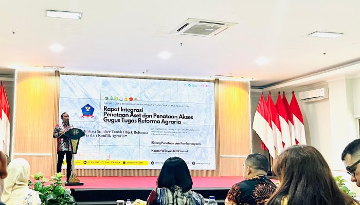 Kantor Pertanahan Serdang Bedagai Hadiri Rapat Integrasi Penataan Aset dan Akses Reforma Agraria 2024