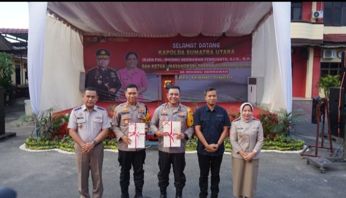 Kapolda Sumut Terima Sertipikat Aset Elektronik, Dorong Transformasi Digital di Tebingtinggi