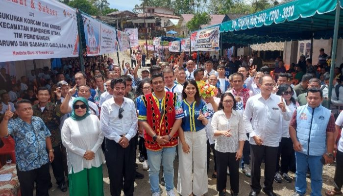 Ketua Tim Palito Maruli Siahaan Hadiri Deklarasi Relawan Bobby-Surya di Nias