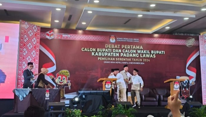 Paslon PMA-AFN Dominasi Debat Publik Pertama Pilkada Palas