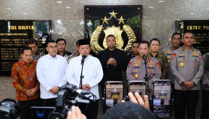 Kunjungi Kapolri, Menteri Nusron Perkuat Kerja Sama untuk Berantas Mafia Tanah