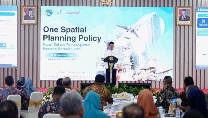 Hari Tata Ruang, Menteri Nusron Tekankan Penyelesaian One Map Policy dan One Spatial Planning Policy untuk Investasi dan Pembangunan Berkelanjutan