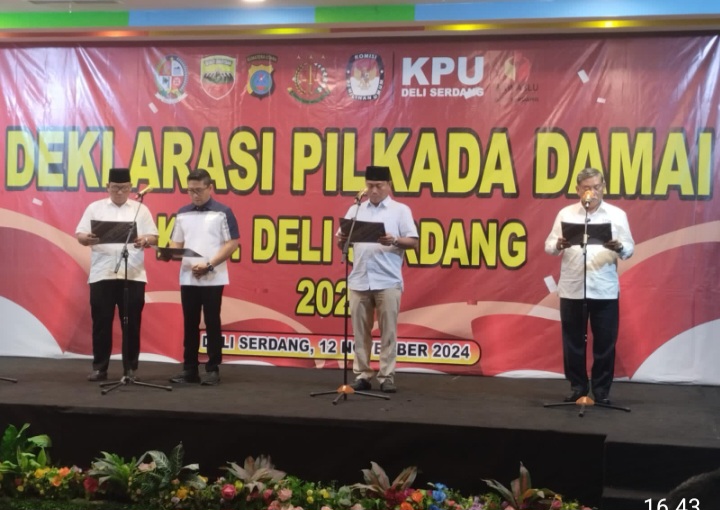 Deklarasi Pilkada Damai Deliserdang