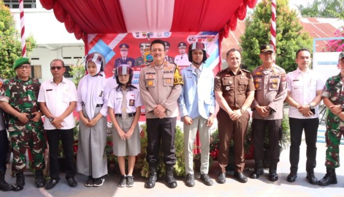 Kapolres Binjai Ajak Pelajar Deklarasi Lawan Geng Motor