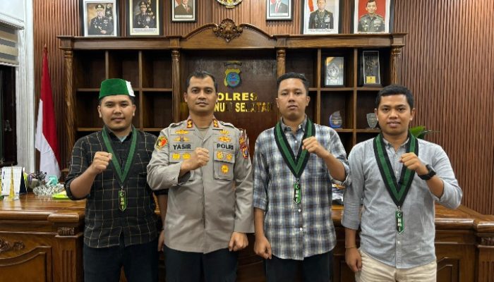 HMI Sumut Dukung Kapolres Tapsel Jaga Situasi Kamtibmas di Masa Pilkada