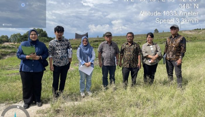Kantor Pertanahan Samosir Dampingi Tim Kanwil BPN Sumut dalam Peninjauan Lapangan Pembatalan Sertipikat