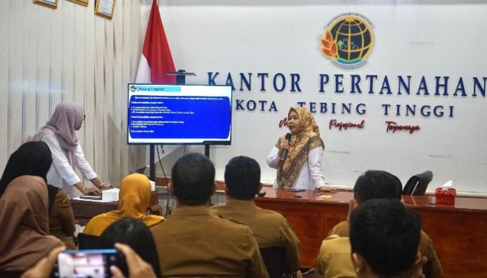 Kantah Tebing Tinggi Gelar Sosialisasi Inventarisasi Tanah Aset Pemerintah Tahun 2024