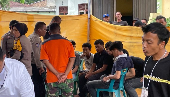 Pemilih Siluman Diamankan Polisi Saat Hendak Mencoblos di TPS Kota Binjai