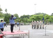 Atika Azmi Utammi Bacakan Pidato Presiden Prabowo pada Upacara HUT Korpri ke-53