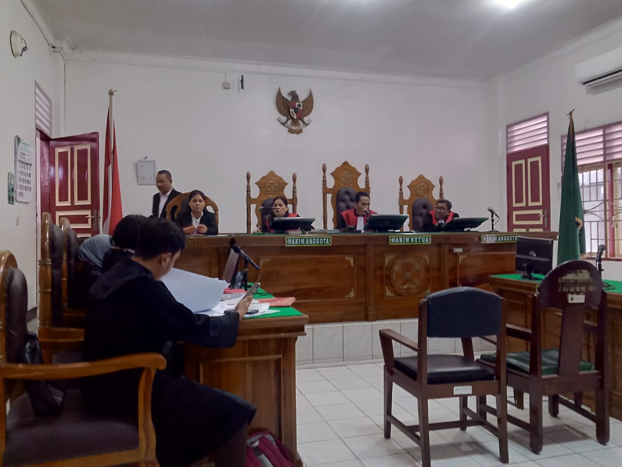 Sidang tuntutan terdakwa Perdagangan Burung Kakaktua Jambul Kuning