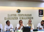 Kantor Pertanahan Simalungun Ikuti Pengarahan Secara Virtual dari Menteri ATR/BPN Terkait Pelayanan Publik