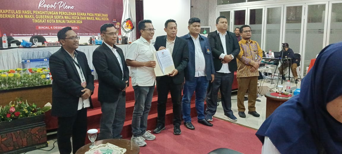 Rekapitulasi Suara Pilkada Binjai