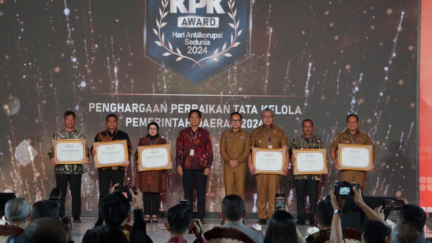 Kanwil BPN Sumut Terima Penghargaan KPK Award 2024