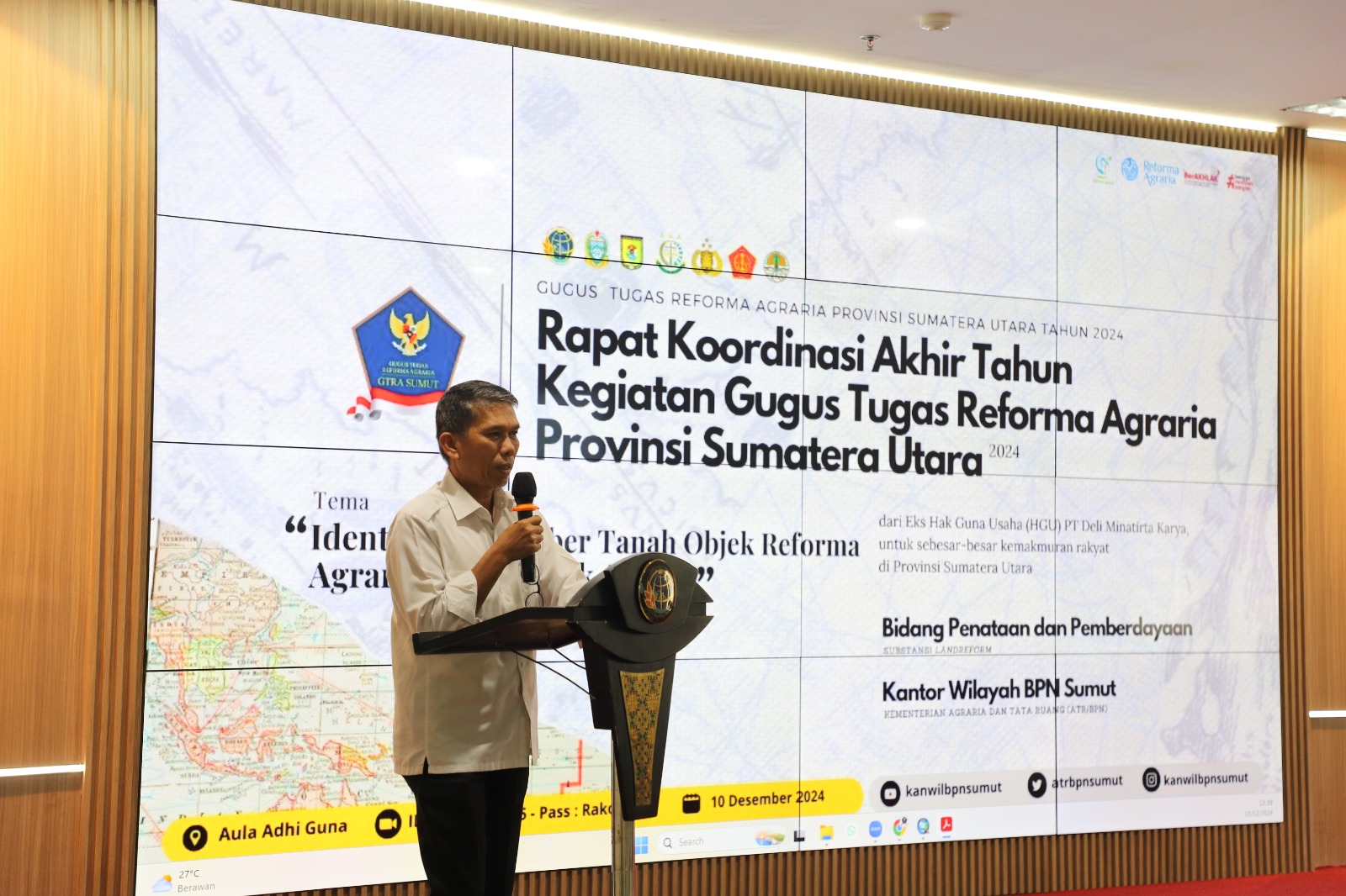Rapat Koordinasi Akhir Tahun GTRA