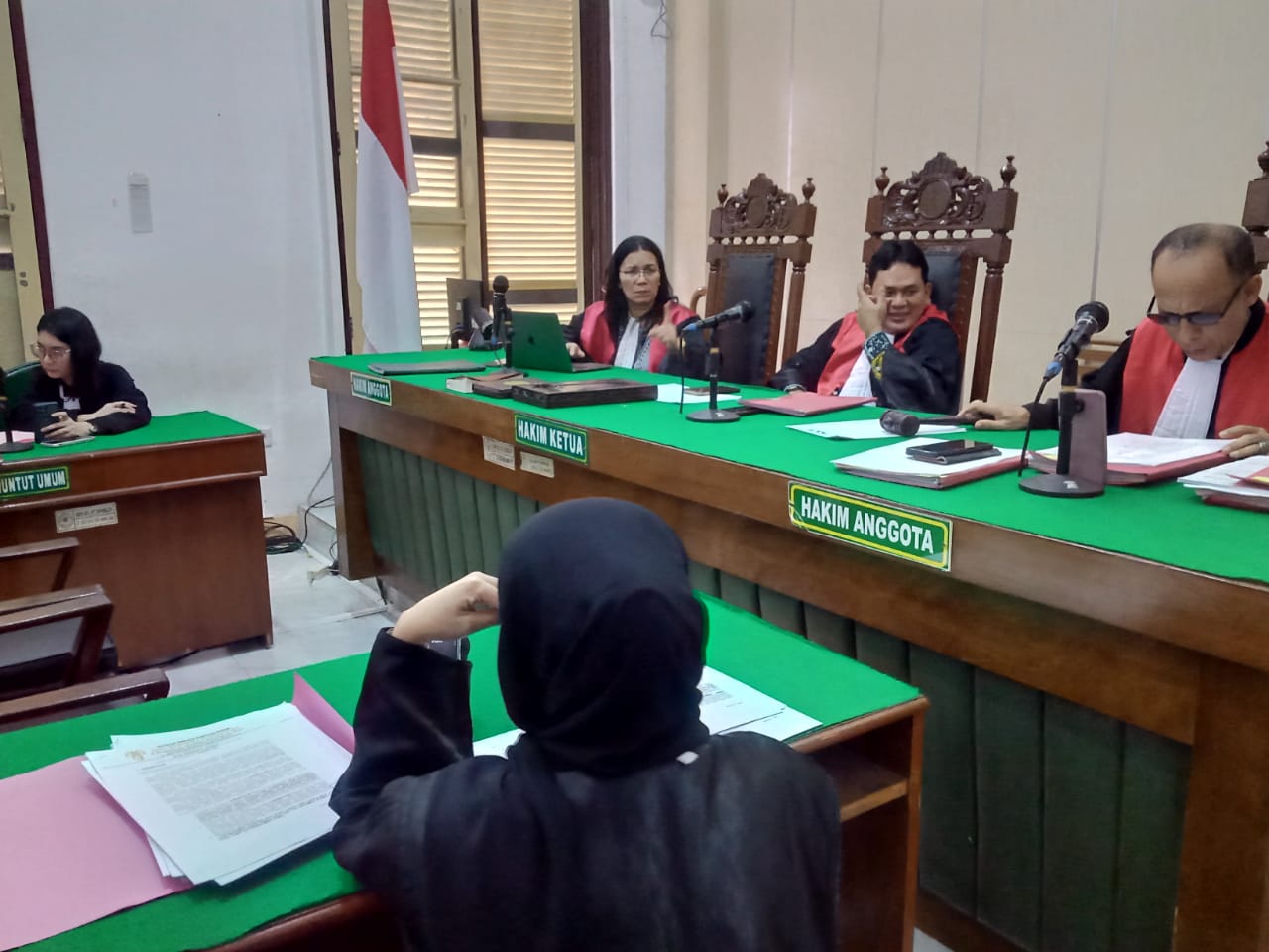 Sidang putusan kurir sabu 2 Kg di Pengadilan Negeri Medan