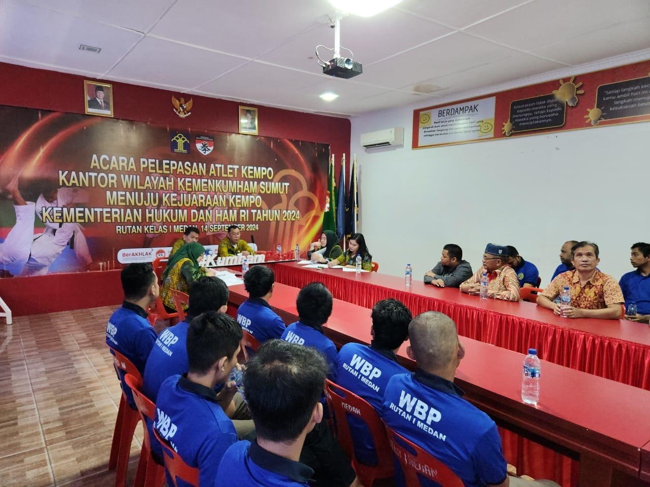 Tim PN Medan saat lakukan kunjungan ke Rutan Medan