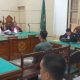 Irfan Raditya saat menjalani sidang eksepsi di PN Medan