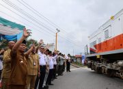 Tekan Risiko Kecelakaan, Pemprov Sumut Resmikan Pos Jaga dan Palang Pintu Perlintasan Kereta Api Tanjungbalai