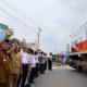 Pos Jaga dan Palang Pintu Perlintasan KA