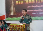 Rutan Kelas I Medan Gelar Perayaan Natal, 600 Warga Binaan Ikut Penuh Suka Cita