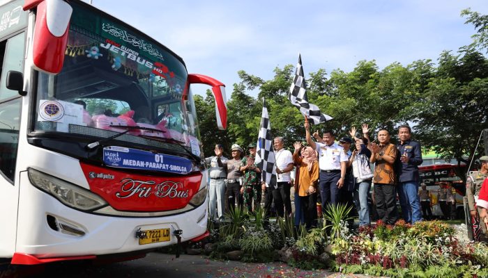 Mudik Gratis Pemprov Sumut Efektif Tekan Penggunaan Sepeda Motor, Kurangi Risiko Kecelakaan