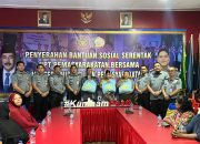 Rutan Medan Ikuti Kegiatan Panen Raya dan Penyerahan Bantuan Sosial Bersama Menteri IMIPAS Secara Virtual