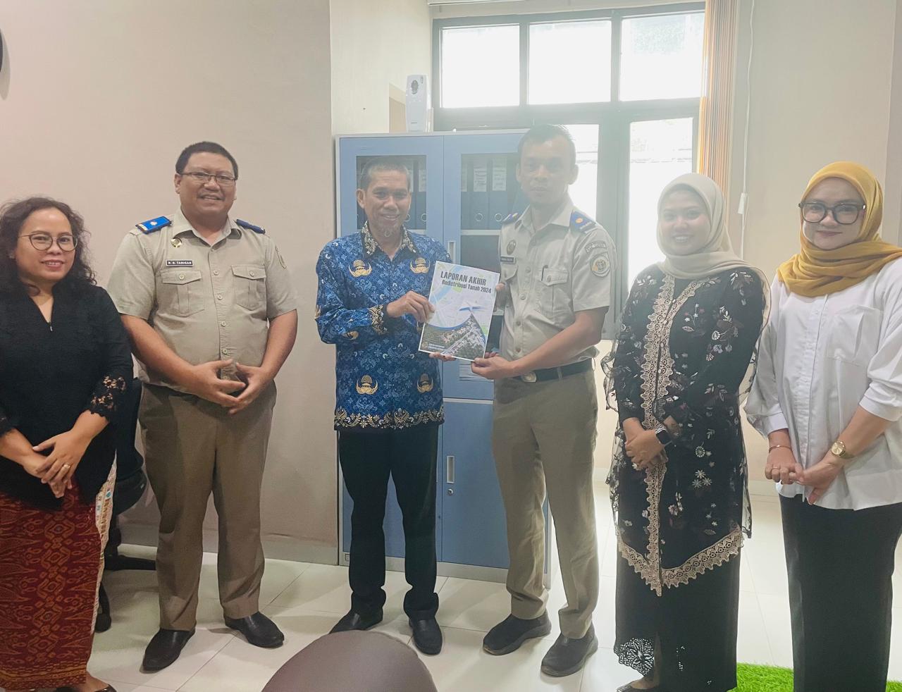 Penyerahan Laporan Redistribusi 2024 Tapsel