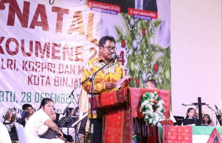 Perayaan Natal Oikoumene Binjai