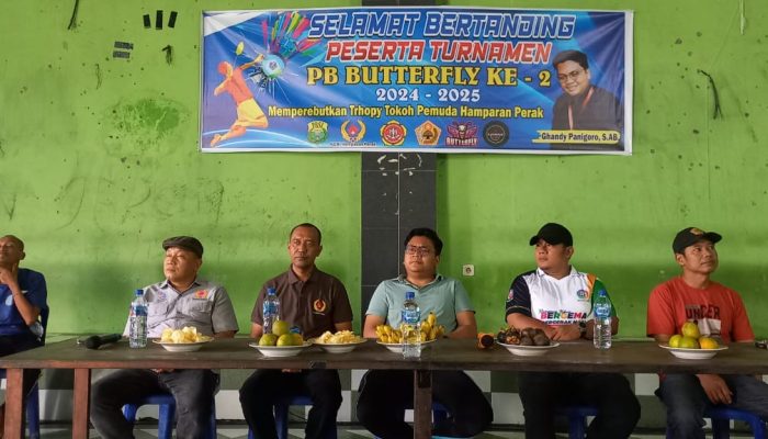 Piala Badminton Butterfly CUP II Digelar untuk Atlet dan Klub di Hamparan Perak