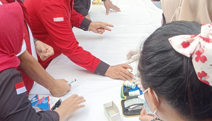 Ratusan Kader PDIP Sumut Tandatangan Darah Atas Keprihatinan Penegakan Hukum