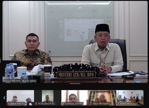 Temui Kanwil BPN Papua dan Sumut