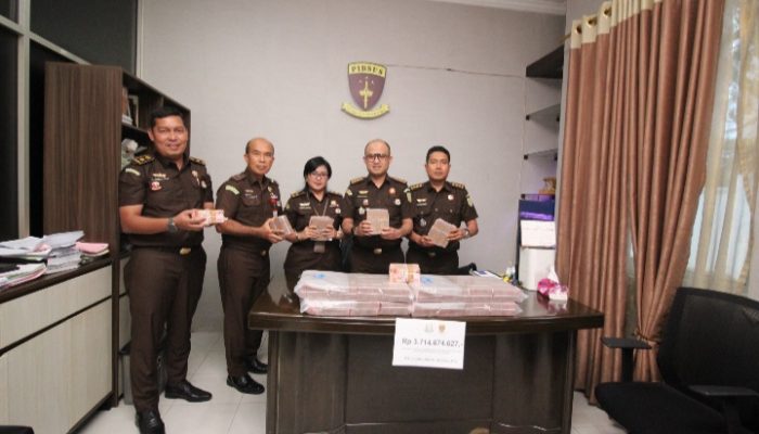 Tim Penyidik Pidsus Terima Pengembalian Kerugian Negara Rp3,7 Miliar dari Dugaan Korupsi Smart Airport Bandara Kualanamu