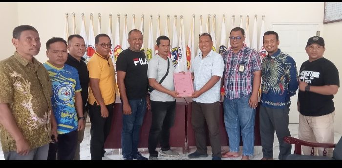 Didukung 14 Pengkot, Arfat Resmi Daftar sebagai Calon Ketua KONI Binjai