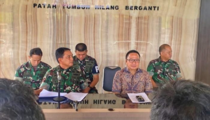 Dandenpom I/5 Dampingi Kasdam I/BB dalam Penanganan Kasus 20 Kilogram Sabu