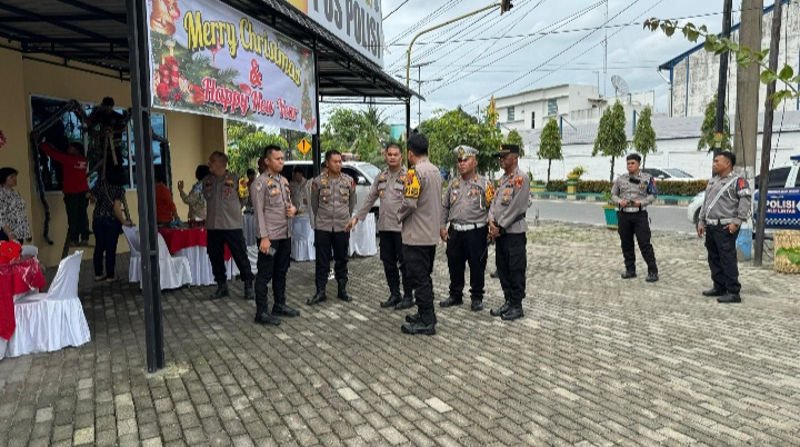 Tinjau Kesiapan Pos Pengamanan