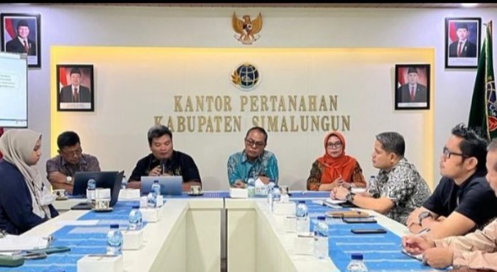 Kantor Pertanahan Simalungun Terima Kunjungan Kerja Inspektorat Jenderal ATR/BPN
