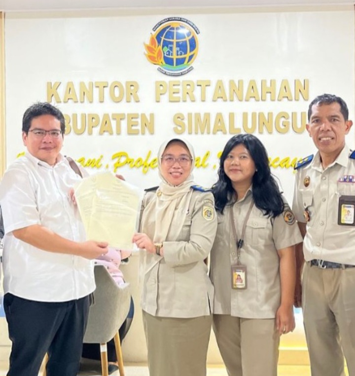 Penyerahan Sertipikat Hak Pakai