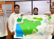 Transparansi Pengadaan Tanah, Kantah dan Pemkab Tapsel Serahkan Peta Zona Nilai Tanah ke BPN Sumut