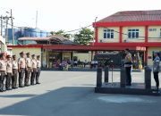 Polres Pelabuhan Belawan Gelar Korps Raport Kenaikan Pangkat untuk 39 Personil